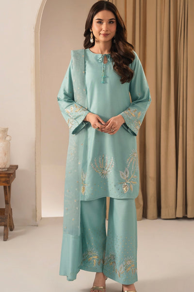 ASHNA EMBROIDED 3 PC