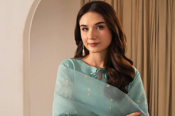 ASHNA EMBROIDED 3 PC