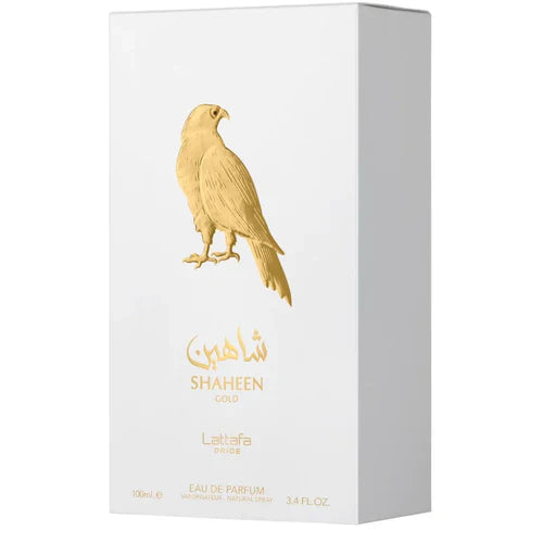 Shaheen Gold EDP Perfume - 100ml (3.4 Oz) By Lattafa Pride