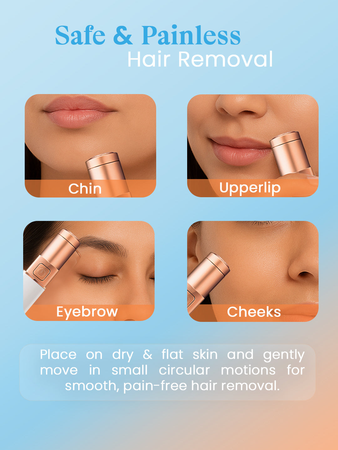 Urban Yog Electric Facial Hair Remover For Women