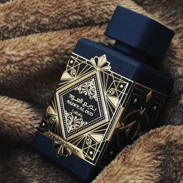 Bade'e Al Oud Glory & Noble Blush Eau de Parfum Sprays 100ml (3.4 oz) by Lattafa (Bundle)