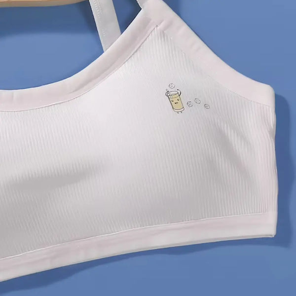 Padded Pack Of 3 Teenage Girls Cotton Training Bra –  Steel-Free Bra, Everyday Comfort