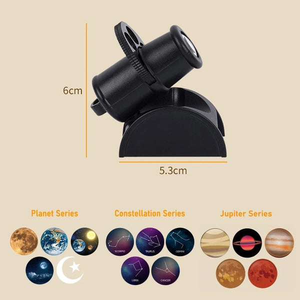 USB Moon Projection Lamp
