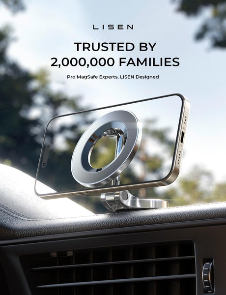 Magsafe Car Phone Holder, 360 Degrees Rotation