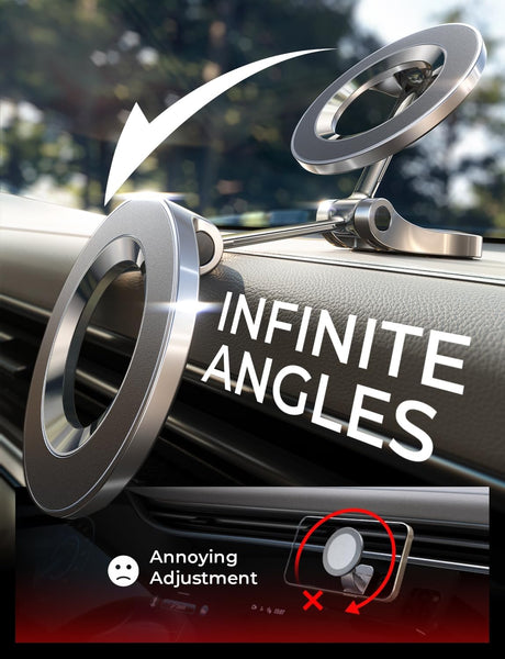 Magsafe Car Phone Holder, 360 Degrees Rotation