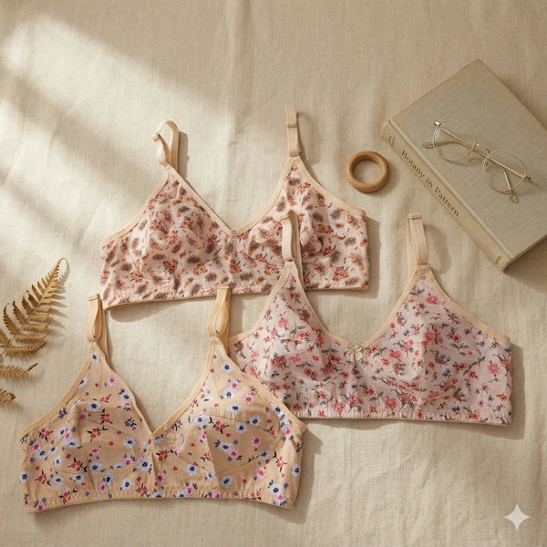 Pack of 3 Very Fine Quailty Lawn Bra's