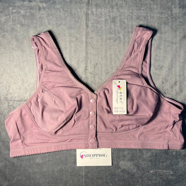 Imported Breathable Front Open Button Bra Summer Season