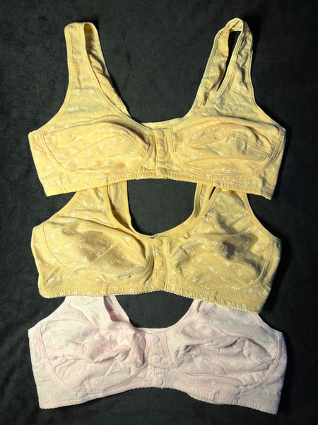 New Front Open Cotton Comfort Bra – Breathable Daily Wear (No Hook Hassle)