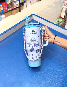 Stanley x Stitch Limited Edition 40oz Quencher H2.0 FlowState Tumbler