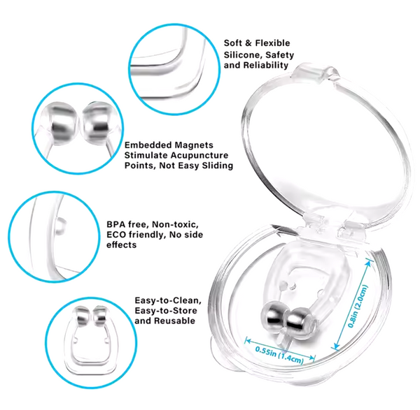 Magnetic Nose Anti Snore Device(PACK OF 3)