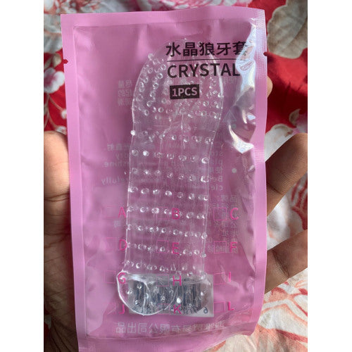 Soft Silicone Reusable Spike Dotted Condom