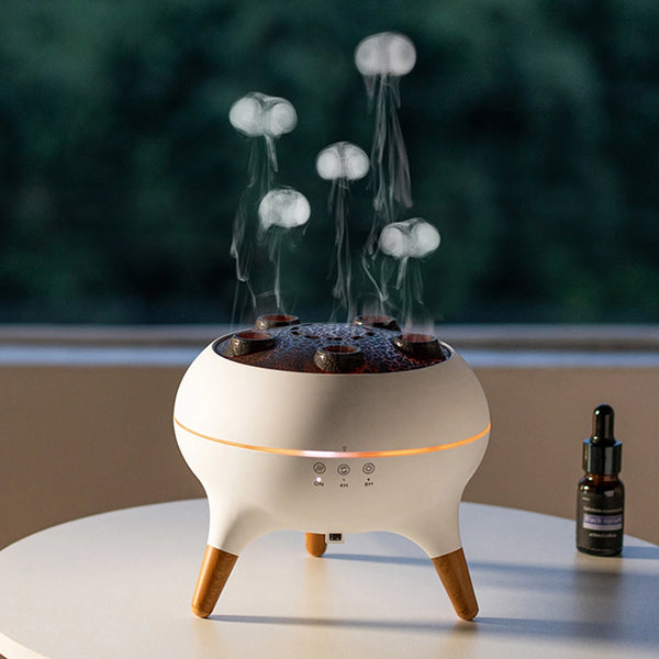 Jellyfish Diffuser, Aroma Diffuser with LED Dynamic Jellyfish